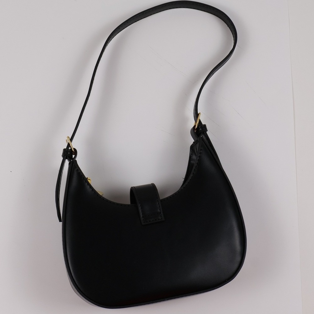 8 Other Reasons Shoulder Bag Luna Hobo Black Solid Small NEW MSRP 118 - Picture 2 of 6
